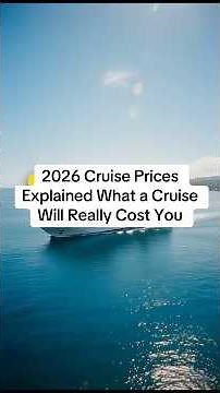2026 Cruise Prices Explained What a Cruise Will Really Cost You 2026 cruise prices, cruise cost
