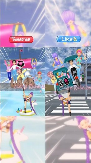 Compilations Bad Rumi Does Military Dance Trend #sakuraschoolsimulator #shorts #sakura #ytshorts