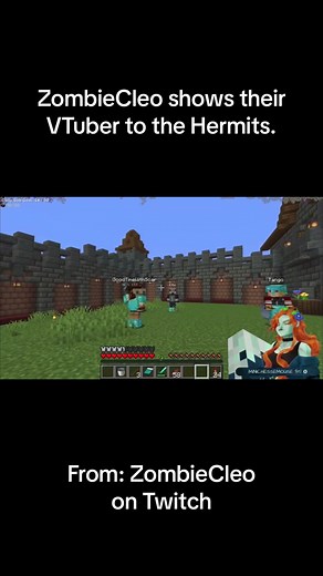 ZombieCleo Reveals Their VTuber to the Hermits!