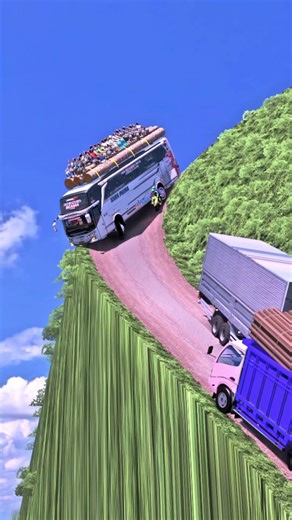 The Untold Courage of Indian bus Drivers #058 #eurotrucksimulator2