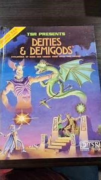 Deities & Demigods - Advanced Dungeons & Dragons #adnd #dnd #tsr #rpg #osr #rpggames #gaming
