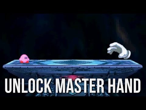 How To Unlock Master Hand in Super Smash Bros Brawl