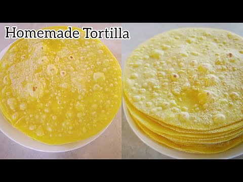 How To Make Soft Corn Tortillas At Home | Homemade Tortilla | Tortilla Recipe...