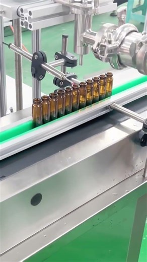 Single-head paste and liquid filling machine with hopper #liquid filling machine # filling machine