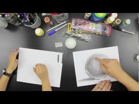 How To Shade A Sphere With Charcoal