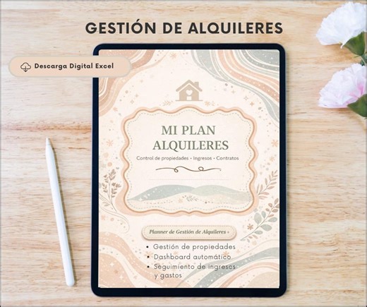 Rental Control Excel Template | Easy Property Management | Rental Income and Expenses | Simple Excel for Landlords - Etsy