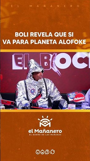 Boli entra a Planeta alofoke y llega con su TRAJE de Astronauta