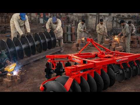 Manufactured | Production Process Compact Model Disc Harrow