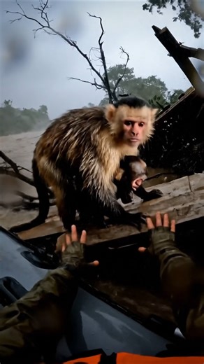 Dramatic animal rescue gone wrong from flood waters 4 #floodnet #wateranalytics #rivermonitoring