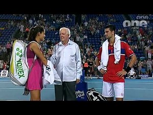 Ana Ivanovic Novak Djokovic post match interview