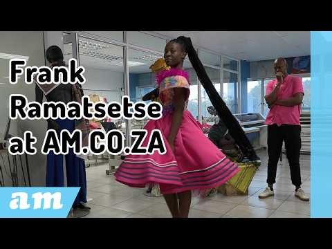 Award Winning Fashion Designer Frank Ramatsetse Now Works at AM.CO.ZA HQ in Sunnyrock