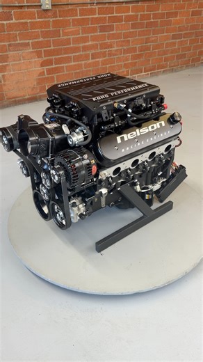 The response to the last King Kong video was insane, so here’s another look. This is one of the most complete engine packages out there. Engine, drive system, intercooled blower, A/C, power steering, alternator, water pump, wiring, sensors, ECU, and a custom tune—all included. 1,100 horsepower that you can drive every day. Drop it in, turn the key, and go. This King Kong package is absolutely wild. | Nelson Racing Engines