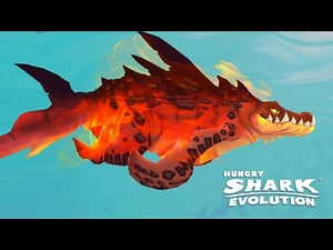 LORD SNAPPY TRAILER AND GAMEPLAY (PYROSAURUS SKIN) - Hungry Shark Evolution