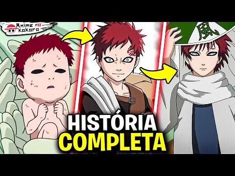 A HISTÓRIA DO GAARA DO DESERTO - (Naruto)