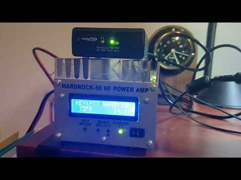 Icom IC-705 & Hardrock50 Amplifier Start Up