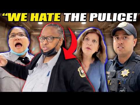 Security Learns the HARD WAY as Journalist & Police Step In!