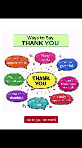 Ways to Say “Thank You” in English 🙏 | Speak Polite & Smart 🗣️✨ | Daily Use English