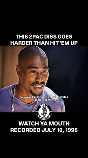This 2Pac diss goes harder than Hit 'Em Up 😤 #2pac #tupac #rap #shorts #fyp