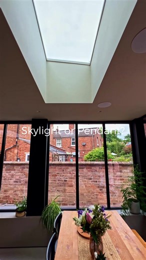 Skylight vs. Pendant: Brightening Your Dining Space