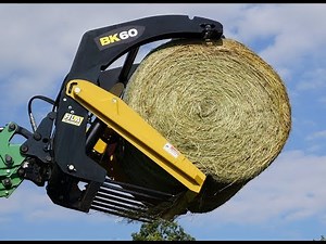 HLA Bale Knife working at Savage Farms in Sparta TN, Fall 2017
