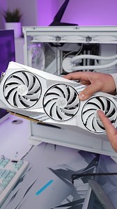 Enjoy the spacious MPG GUNGNIR 300R AIRFLOW WHITE case, perfect for assembling your GeForce RTX™ 4070 Ti GAMING X TRIO WHITE 12G. Horizontal or vertical - which do you prefer? >> msi.gm/GUNGNIR-300R-tw #GameInMyName IG: @realgivemchills Tiktok: @givemchills | MSI Gaming | Facebook