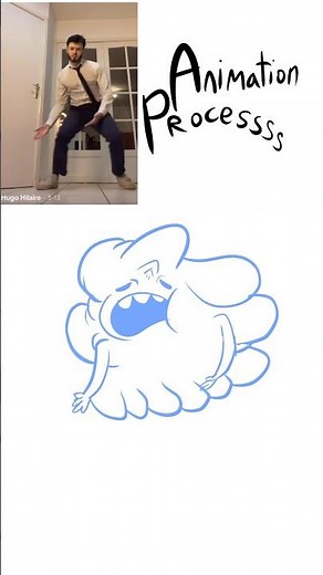 Hugo ~ Adventure Time animation process pt. 1