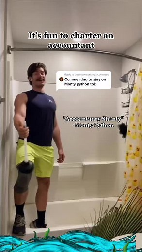 Reply to @izzyinwonderland Monty Python’s “Accountancy Shanty” from “The Meaning of Life”