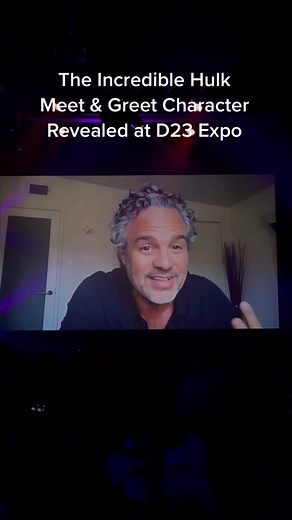 Disney Parks, Experiences and Products debuted an Incredible Hulk meet and greet character, coming to Avengers Campus in CA *next week*!!!