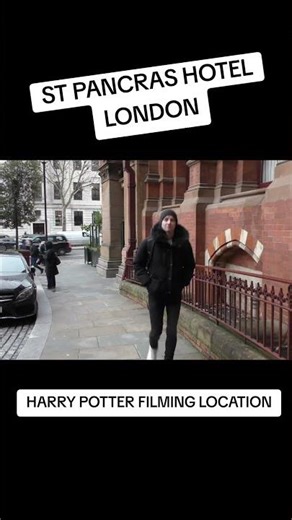St Pancras Hotel Harry Potter Filming Location #stpancras #harrypotter #kingscross #filmlocations