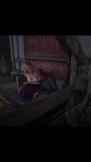 Arthur Morgan y Abigail Roberts en RDR2