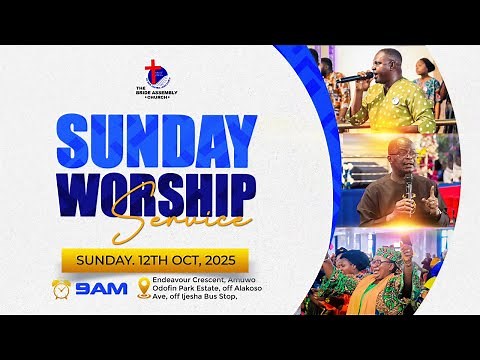 🔴 LIVE: WORSHIP SERVICE - SUNDAY 12TH OCT. 2025 | BRIDE ASSEMBLY CHURCH LAGOS