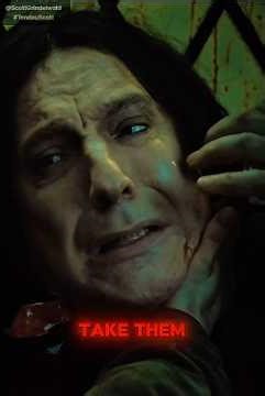 Snape's last words : "You have your mother's eyes" #harrypotter #snape #lily #hogwarts #voldemort