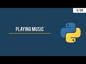 Python GUI with Tkinter - Playing music using Pygame - 5/30