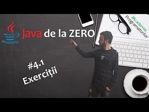 4.1 Tipuri de date - Exerciții - Curs Java Începători