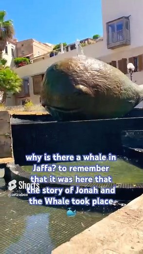 Standing before the whale sculpture in the ancient port city of Jaffa — a powerful visual reminder of the story of Jonah. It was from this very coastline that Jonah attempted to flee from God’s calling, boarding a ship to Tarshish in an act of defiance (Jonah 1:3). But as we know, you can’t outrun the plans of the Lord. The whale, a symbol of both discipline and mercy, reminds us that even when we stray, God’s grace pursues us. What began as an escape ended in surrender — and ultimately, redempt