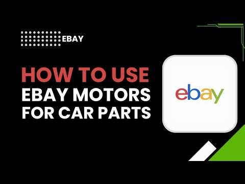 How to Use eBay Motors for Car Parts