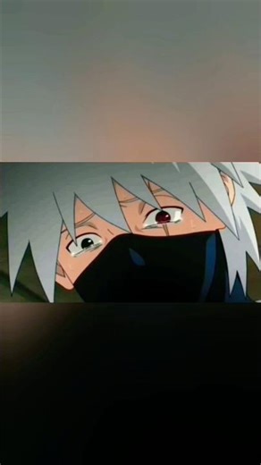 Kakashi sad moment #naruto #kakashi #anime #vanshgamerv