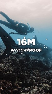 Capable of diving down to 16m without any external housing, as well as up to 160 minutes of battery life, and hydrophobic screens - Osmo Action 3 is perfect for capturing your underwater adventure. Pack one for your next adventure, here: https://bit.ly/3Quc7Tm | DJI
