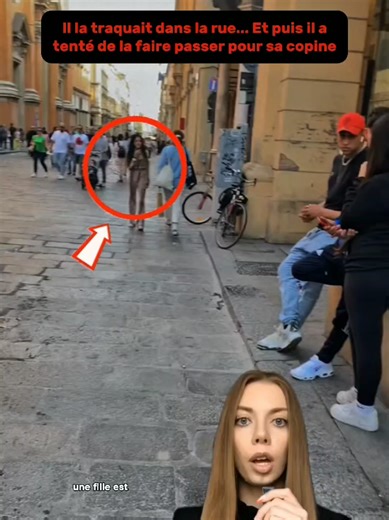 Il la traquait dans la rue... Et puis il a tenté de la faire passer pour sa copine #horrortok #spooky #france