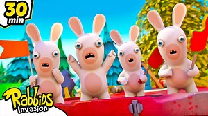 Rabbids fans! 🚩 | RABBIDS INVASION 🐰 | 30min Compilation | Rabbids