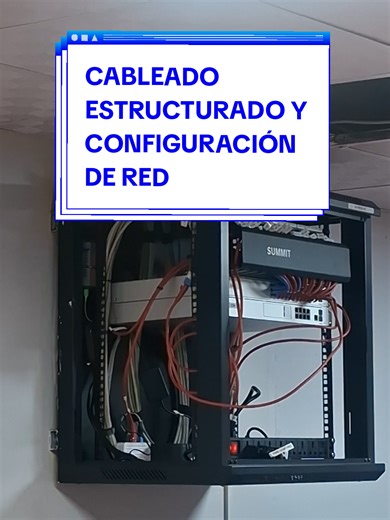 Cableado estructurado y configuración de red eficaz