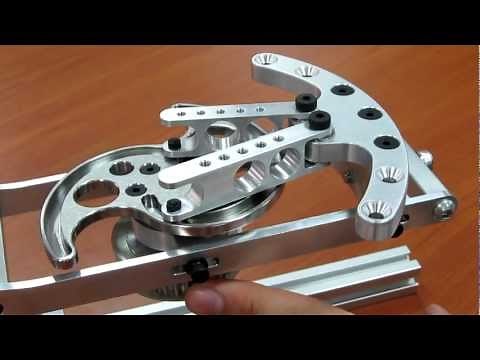 CAM Mechanism for opening and closing the hand on "reachMan" robot