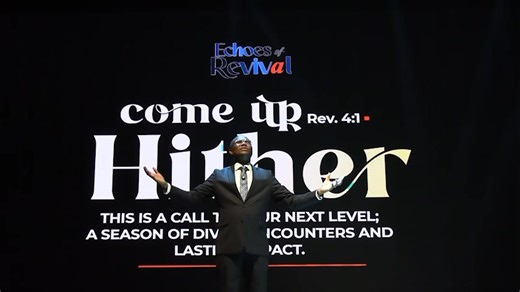 A divine call to ascend— into deeper encounters and lasting impact. “Come up hither.” — Rev. 4:1 The revival begins🔥 #ComeUpHither #EchoesOfRevival #TACGH | The Apostolic Church-Ghana