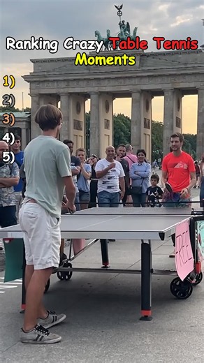 Adam Bobrow's Incredible Table Tennis Moments & Clips