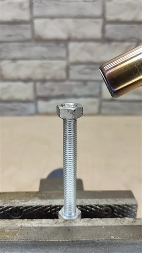 ToolHacksLab on Instagram: "When the need arises for custom threaded parts, direct molding offers a robust solution. This process begins by heating a suitable polymer to its pliable state. We then engage the material with a standard bolt, using controlled pressure from a vice to imprint the thread pattern. This creates a precisely matched internal thread within the polymer. The outcome is a custom-fitted component, such as a specialized knob or an insert, crafted without the overhead of traditio