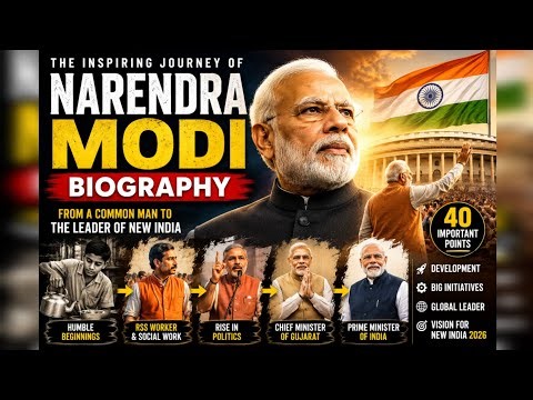 Narendra Modi Biography | Prime Minister Narendra Modi