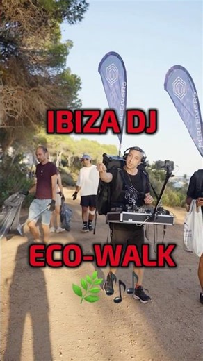 Ibiza Eco Walk with Live DJ Set - WALK 01 Aftermovie 🌍🎶 #electronicmusic #litterpicking