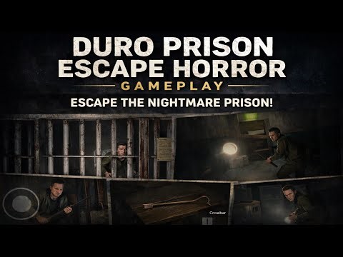 Escaping the Horror! 😱 Can I Survive Duro Prison Escape? | Gameplay