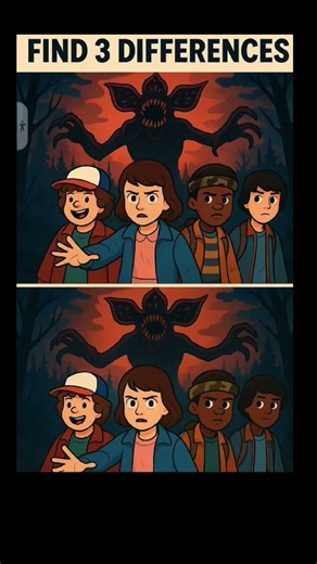 Only Genius Fans Can Find 3 Differences 😱 | Stranger Things