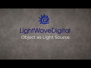 Lightwave 3D - Object as Light Source